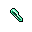 green crystal shard