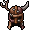 antler-horn helmet